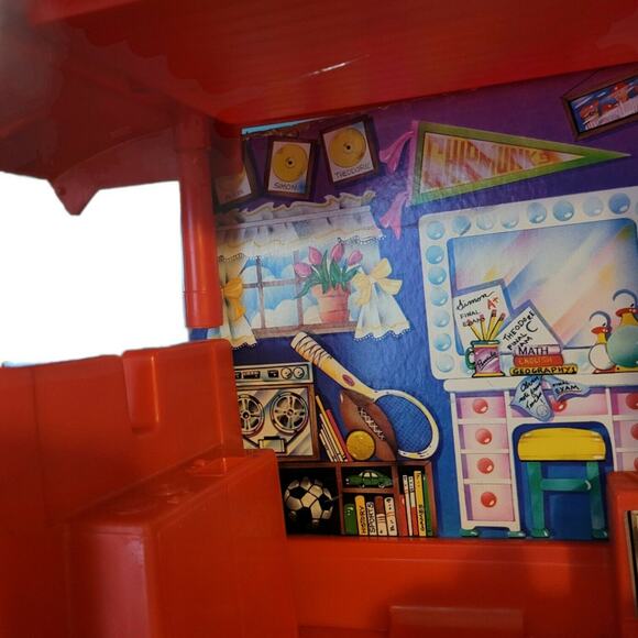 Vintage 1983 Ideal CBS Toys Alvin and the Chipmunks On Tour Van Playset - Picture 10 of 11